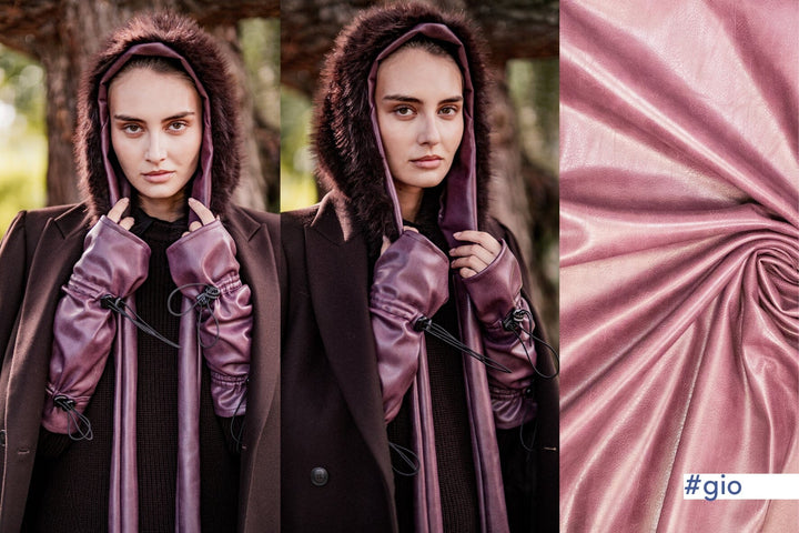 Rosé Rebell – Kunstleder in Altrosa | Fibre Mood Special 5 Fibre Mood 