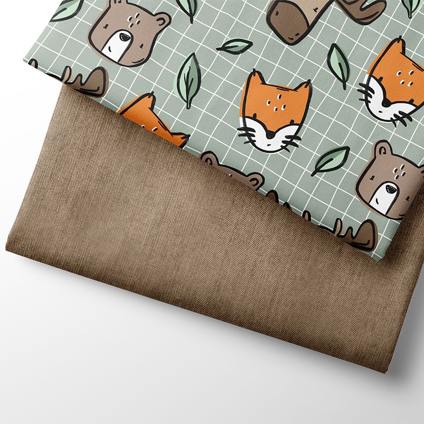"Little Wild" mit Fuchs, Bär & Elch fadenwunsch 