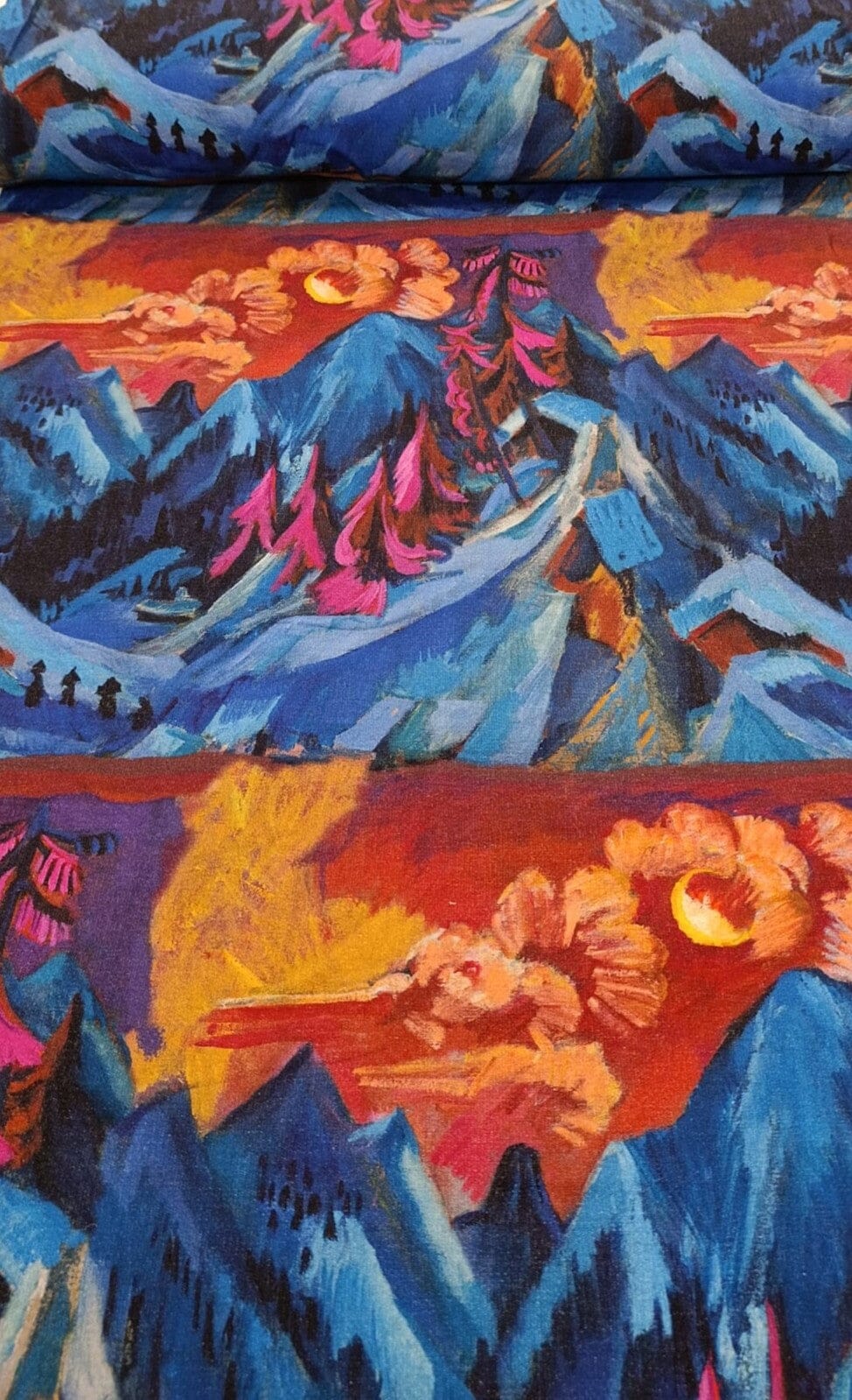 Jersey „Mountain Art“ – Multicolor Fadenwunsch 