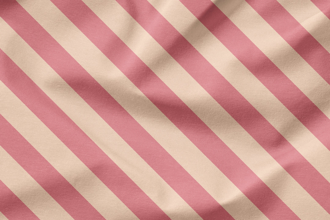 Vorbestellung | "Donut Love Kombi Streifen Rosa Apricot" fadenwunsch 