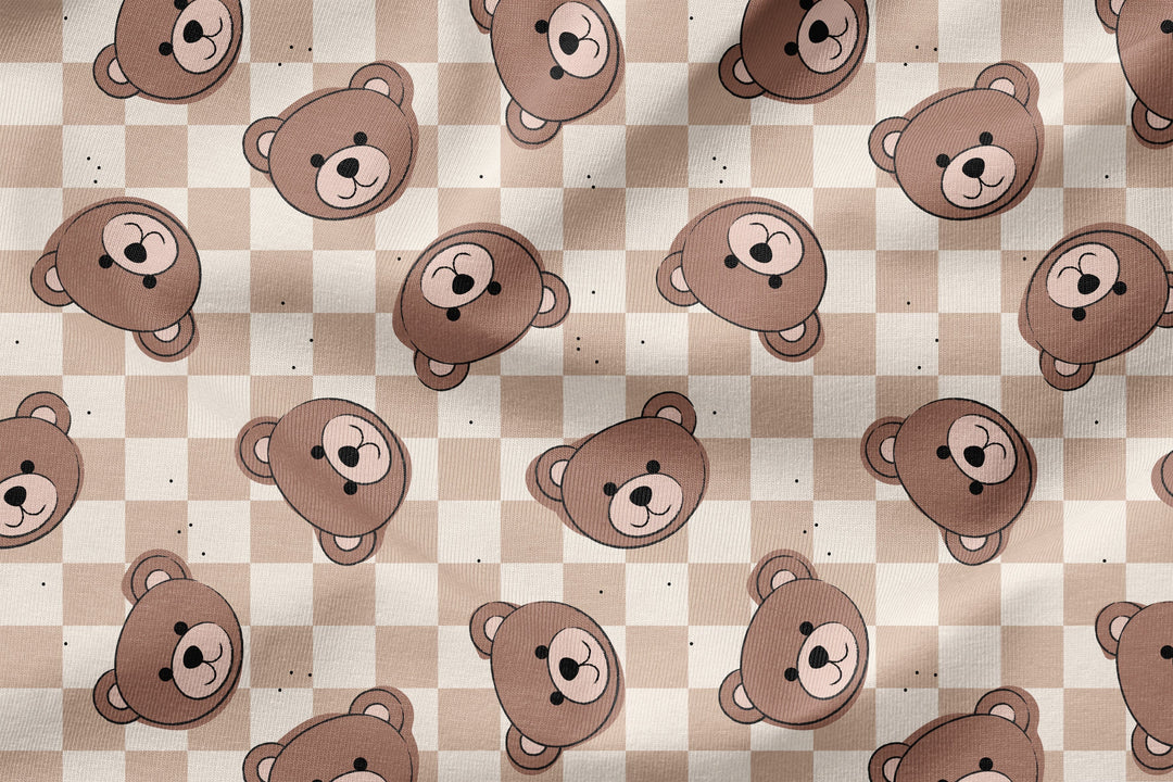 Vorbestellung | "Little Teddy Schachbrett" fadenwunsch 