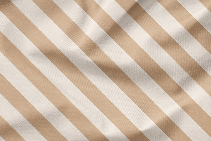 Vorbestellung | "Donut Love Kombi Streifen Beige Dunkelbeige" fadenwunsch 