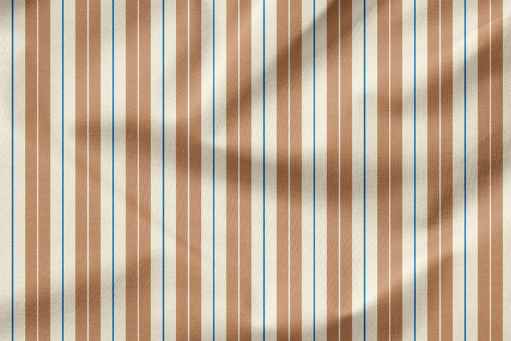 Vorbestellung | "Stripes Caramel Blue Cream" fadenwunsch 