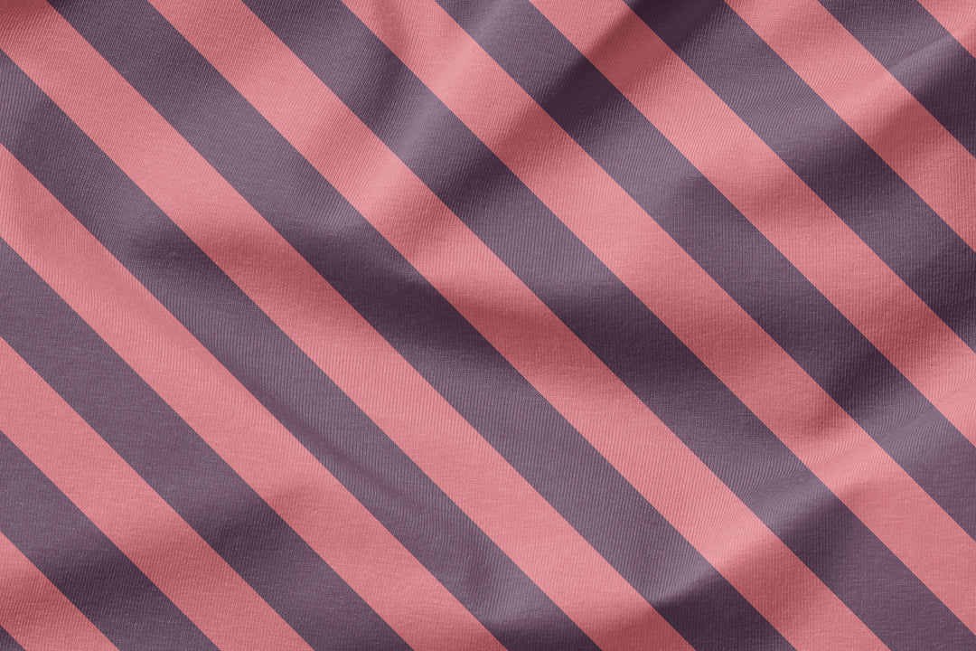 Vorbestellung | "Donut Love Kombi Streifen Lila Dusty Rose" fadenwunsch 