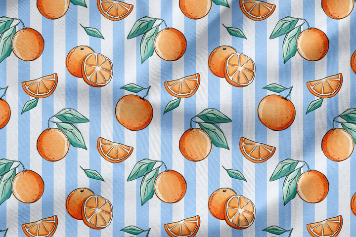 Vorbestellung | "Orangenzeit Blau" fadenwunsch 