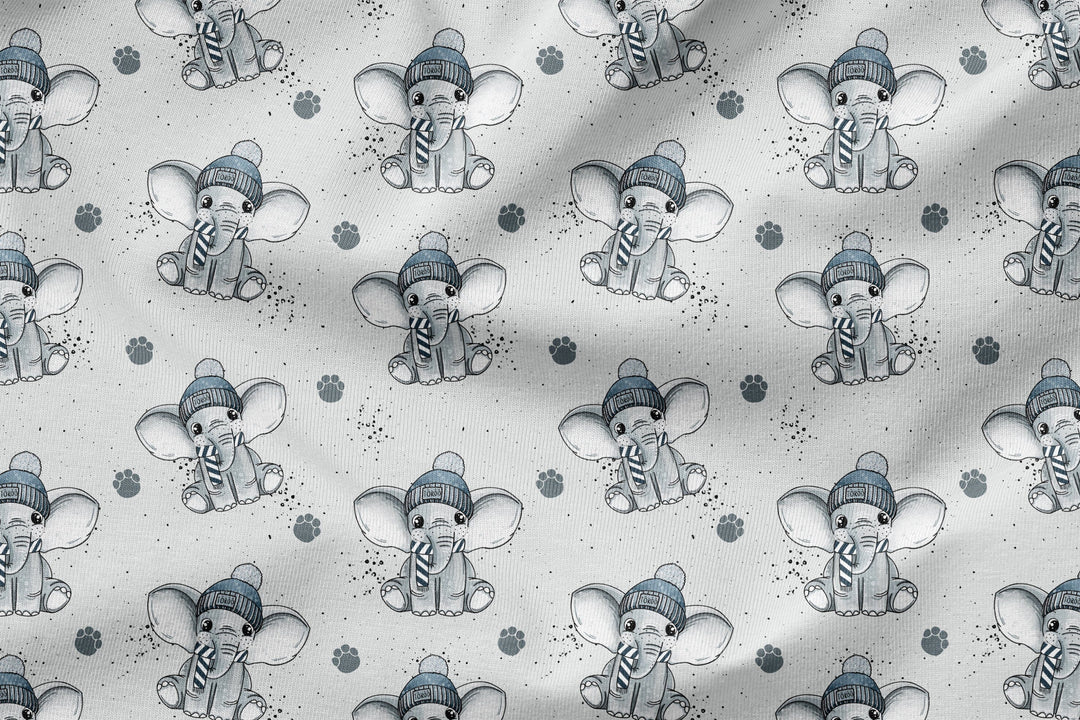 Vorbestellung | "Winter Elephant Boy" fadenwunsch 