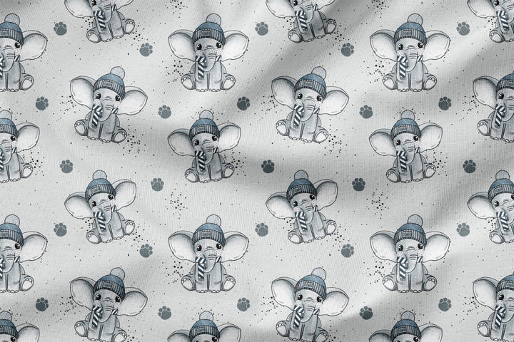 Vorbestellung | "Winter Elephant Boy" fadenwunsch 