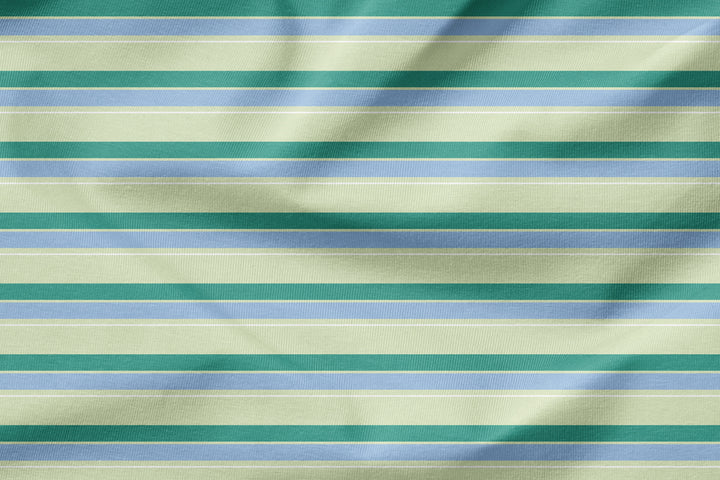 Vorbestellung | "Stripes Jade Blue Lime" fadenwunsch 