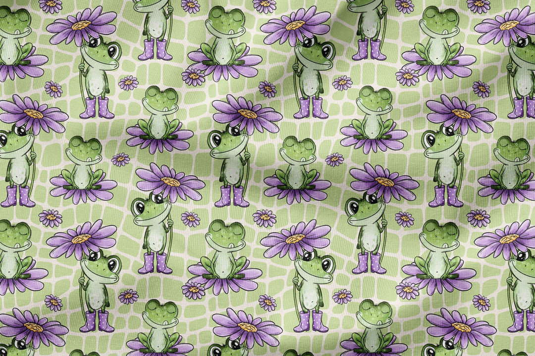 Vorbestellung | "Froschtag Lila" fadenwunsch 