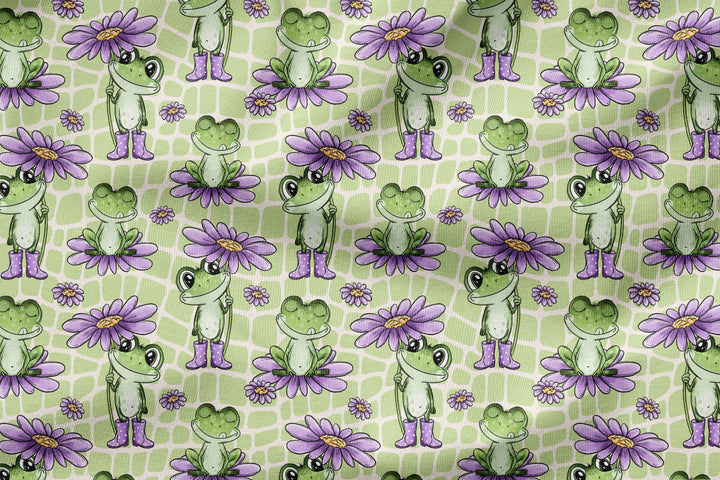 Vorbestellung | "Froschtag Lila" fadenwunsch 