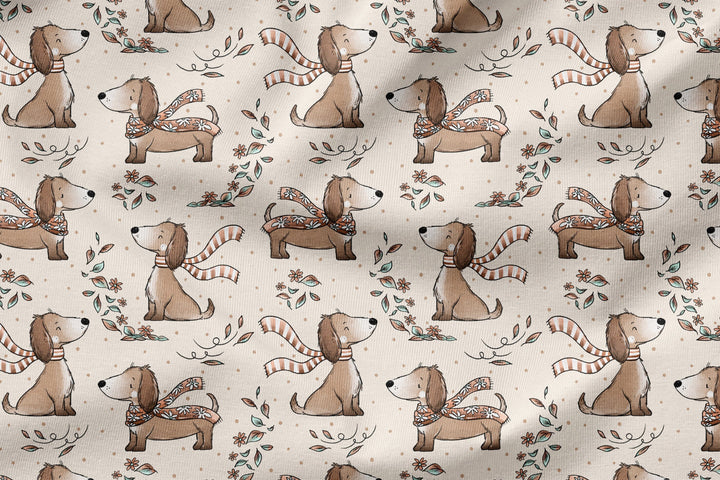 Vorbestellung | "Dackelherbst Beige" fadenwunsch 