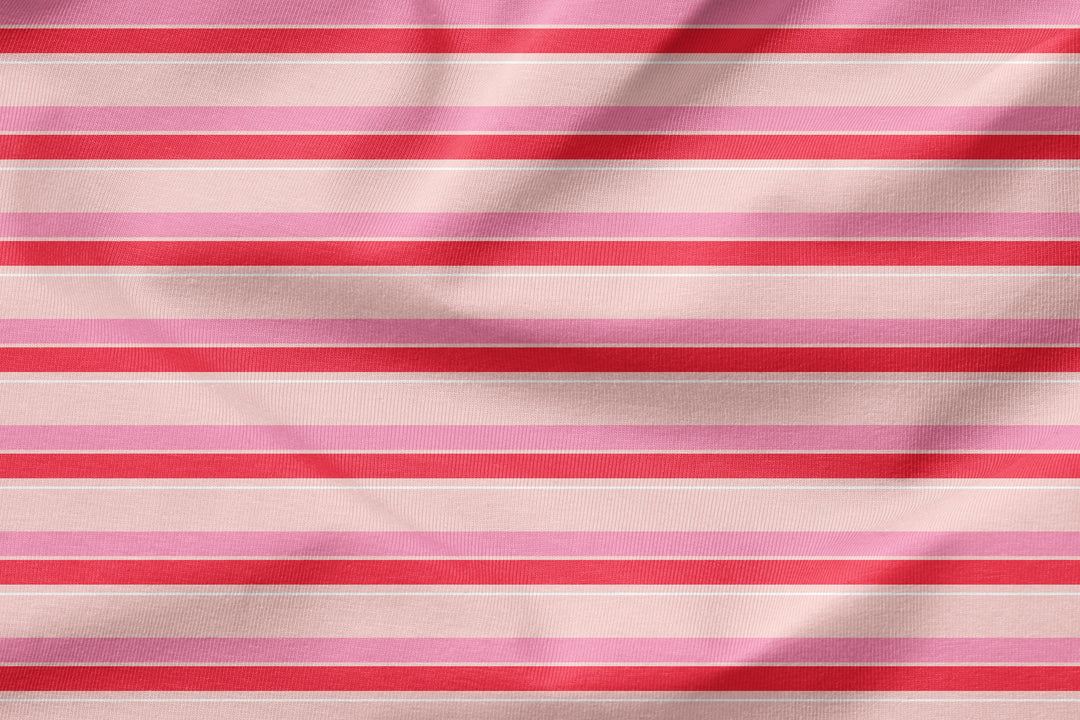 Vorbestellung | "Stripes Pink Coral Blush" fadenwunsch 