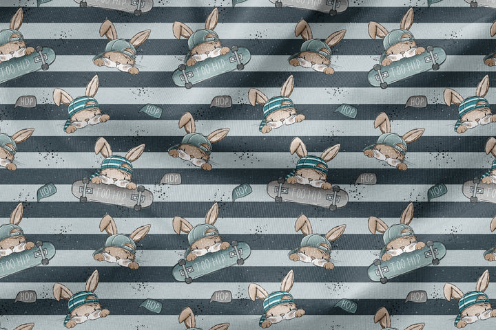 Vorbestellung | "Hasen Scratch Boy Stripes" fadenwunsch 