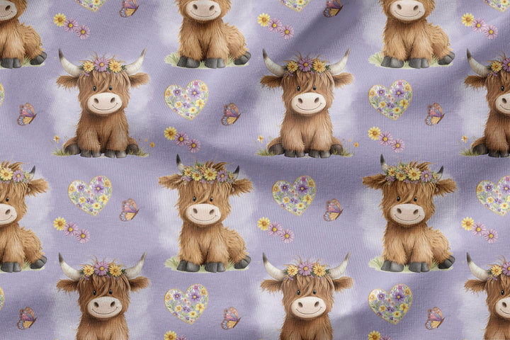 Vorbestellung | "Highland Cow" fadenwunsch 
