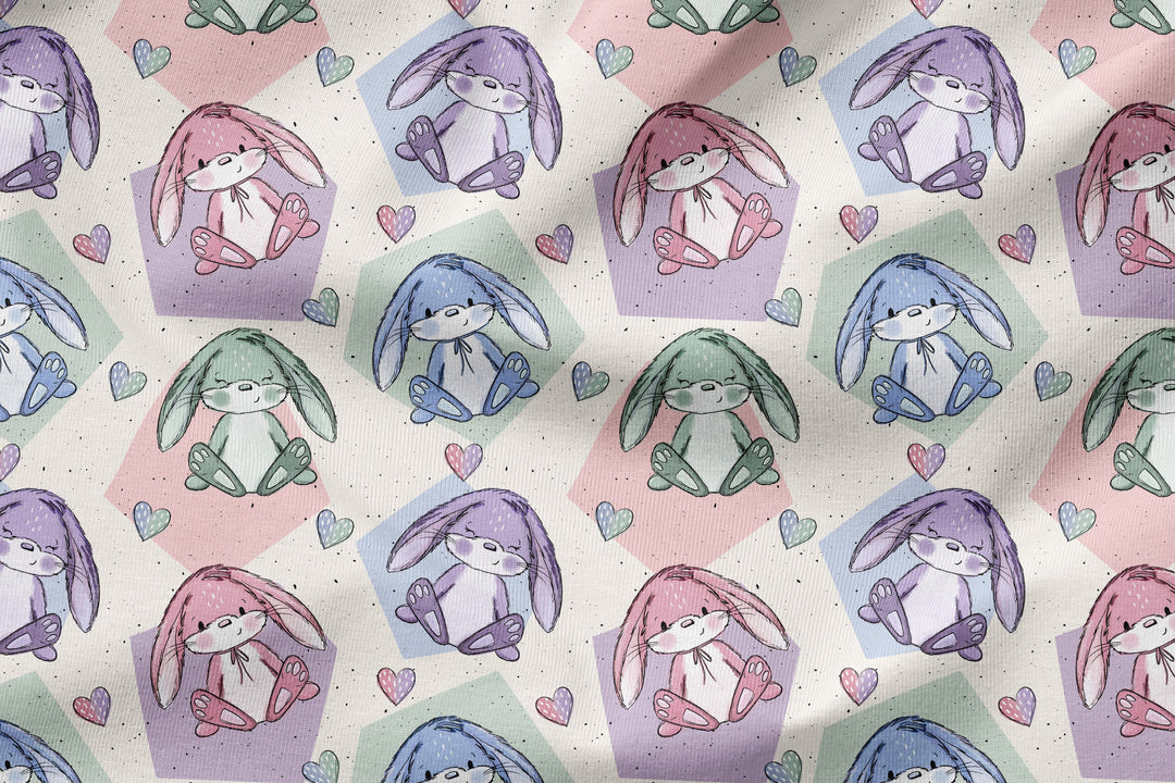 Vorbestellung | "Hasen Scratch Bunt" fadenwunsch 