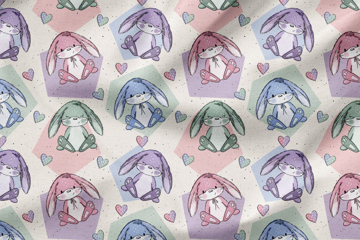 Vorbestellung | "Hasen Scratch Bunt" fadenwunsch 