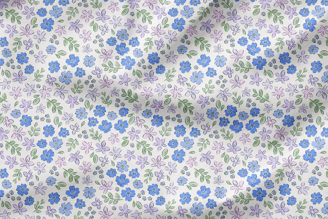 Vorbestellung | "Italian Flowers Blau" fadenwunsch 