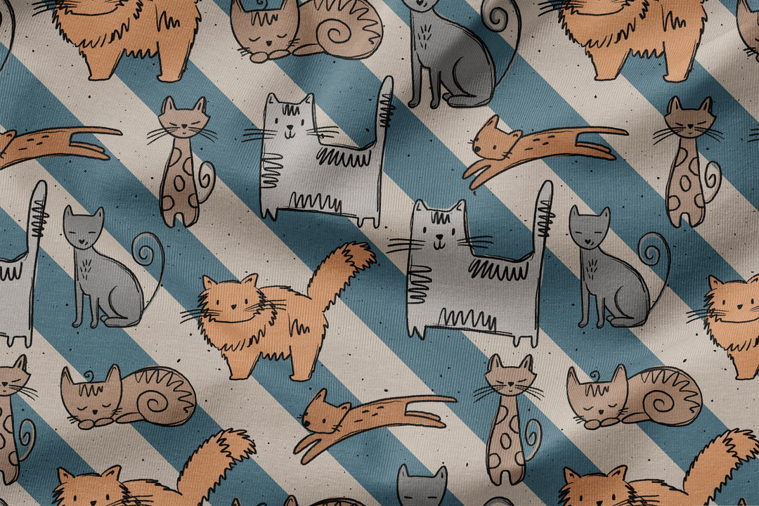 Vorbestellung | "Cat Scratch Streifen" fadenwunsch 