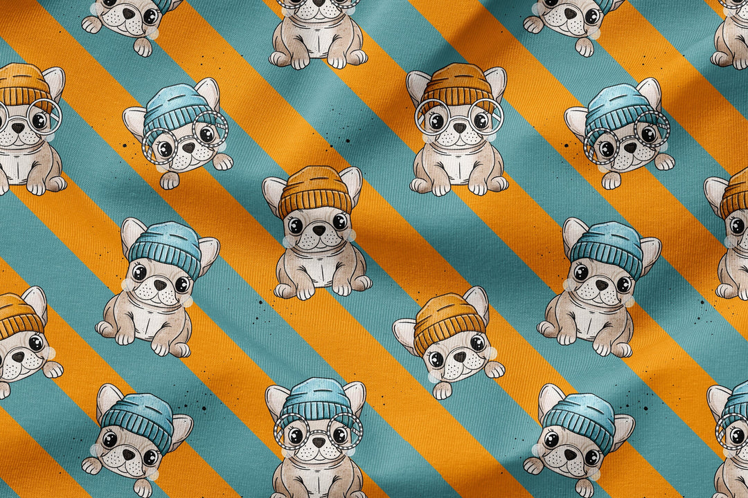 Vorbestellung | "Mopsi Streifen" fadenwunsch 