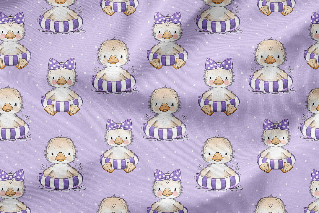 Vorbestellung | "Badeenten Girls Flieder" fadenwunsch 