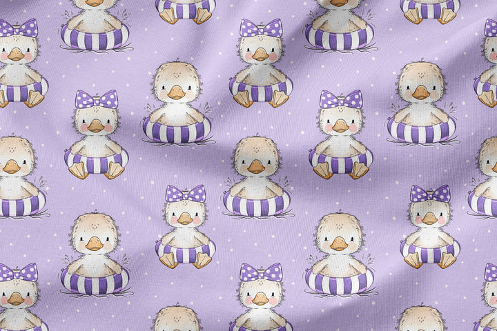 Vorbestellung | "Badeenten Girls Flieder" fadenwunsch 