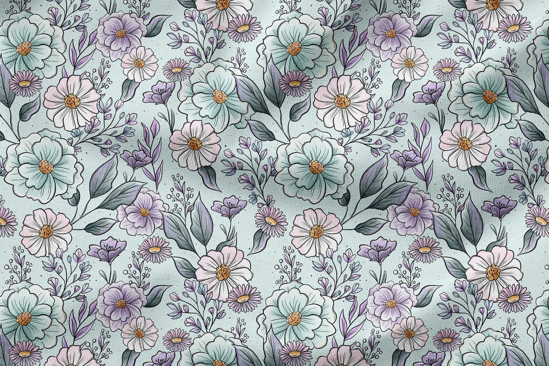 Vorbestellung | "Summer Flower Mint" fadenwunsch 