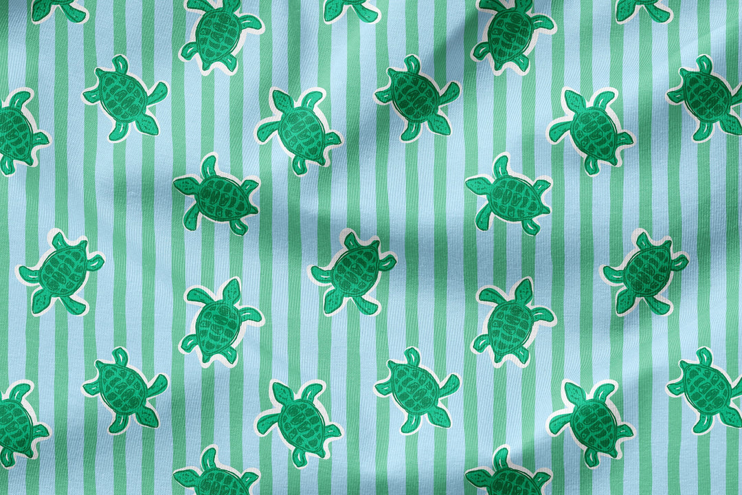 Vorbestellung | "Turtle Wave Grün" fadenwunsch 