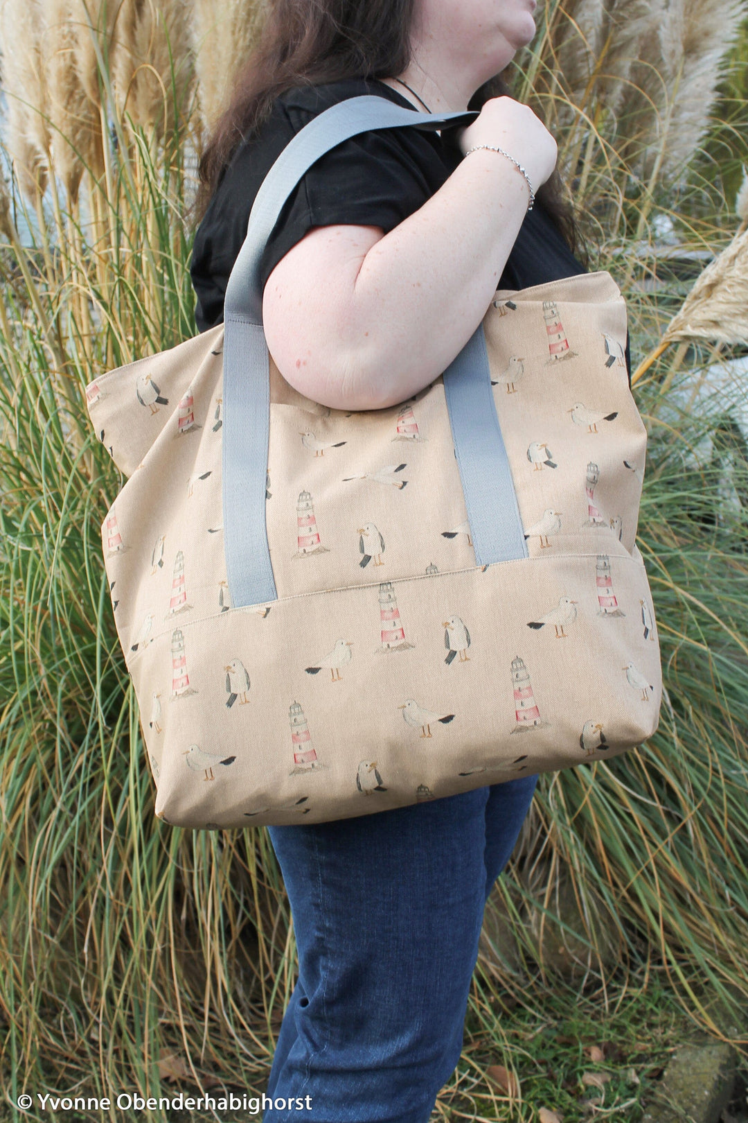 Canvas | Beige Coastal Breeze Fadenwunsch 