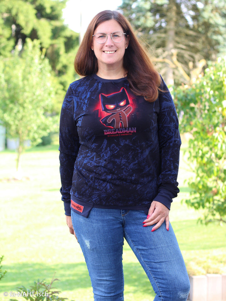 "Panel French Terry - Breadman von Thorsten Berger aus der Winter Moods Kollektion" fadenwunsch 