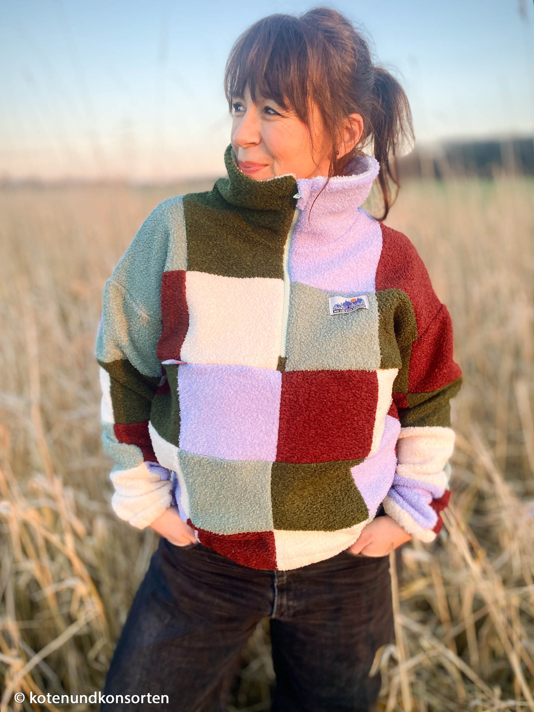 Swafing „Teddy“ | Teddyfleece – Dunkelgrau 285