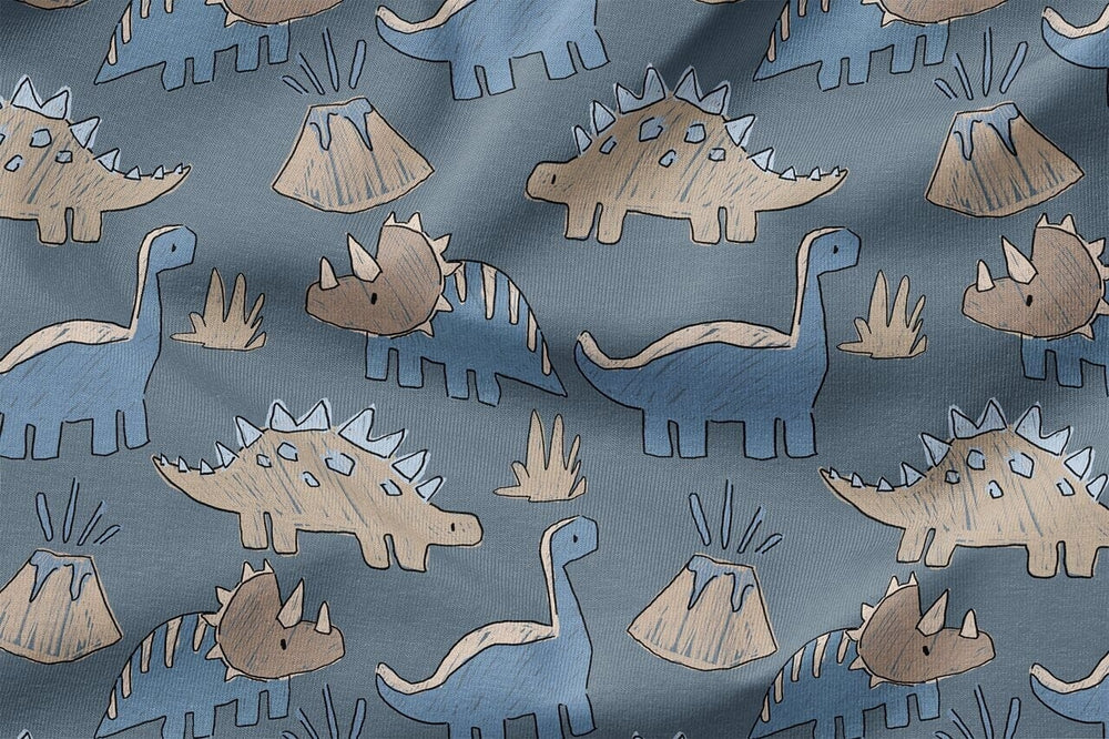 Vorbestellung | "Dino Scratch - Blau" fadenwunsch 