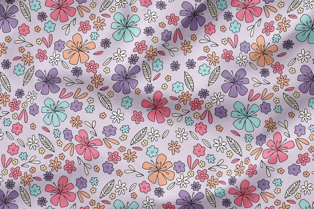 Vorbestellung | "Floral Time - helles Flieder" fadenwunsch 