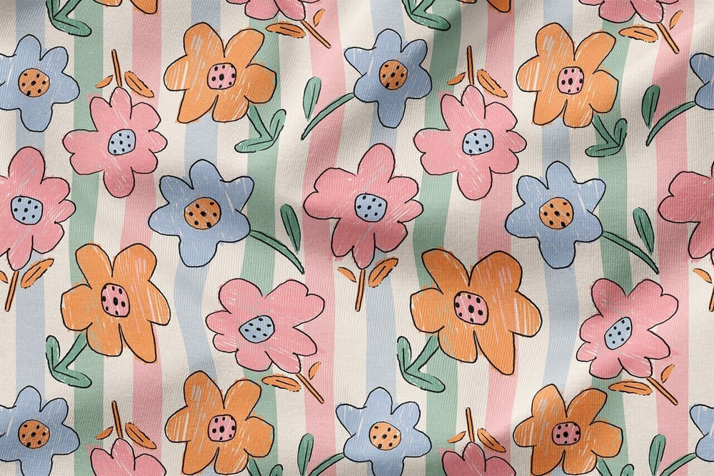 Vorbestellung | "Blume - Flower Scratch" fadenwunsch 