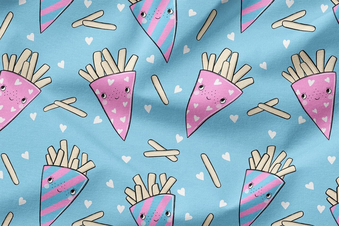 Vorbestellung | „Pommes Fritten - Pink" fadenwunsch 