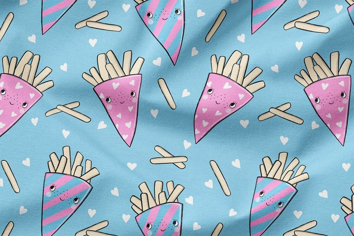Vorbestellung | „Pommes Fritten - Pink" fadenwunsch 