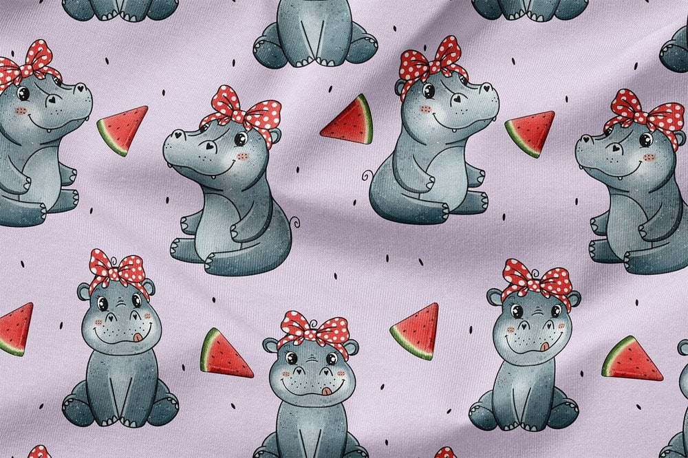 Vorbestellung | "Hippo - Flieder" fadenwunsch 