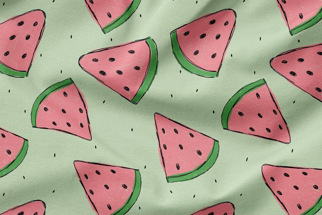 Vorbestellung | "Melonen Scratch - Hellgrün" fadenwunsch 