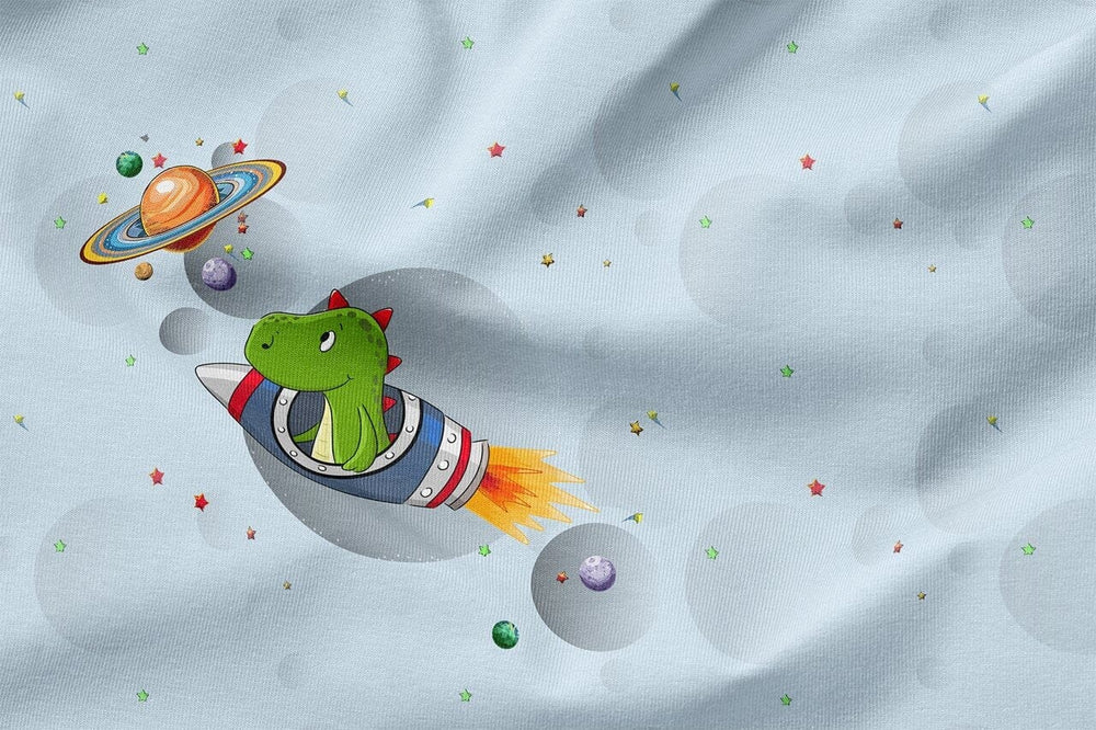 Vorbestellung | "Raketen Dino - Panel" fadenwunsch 