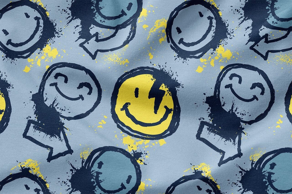 Vorbestellung | „Smile Scratch - Electric Blue" fadenwunsch 