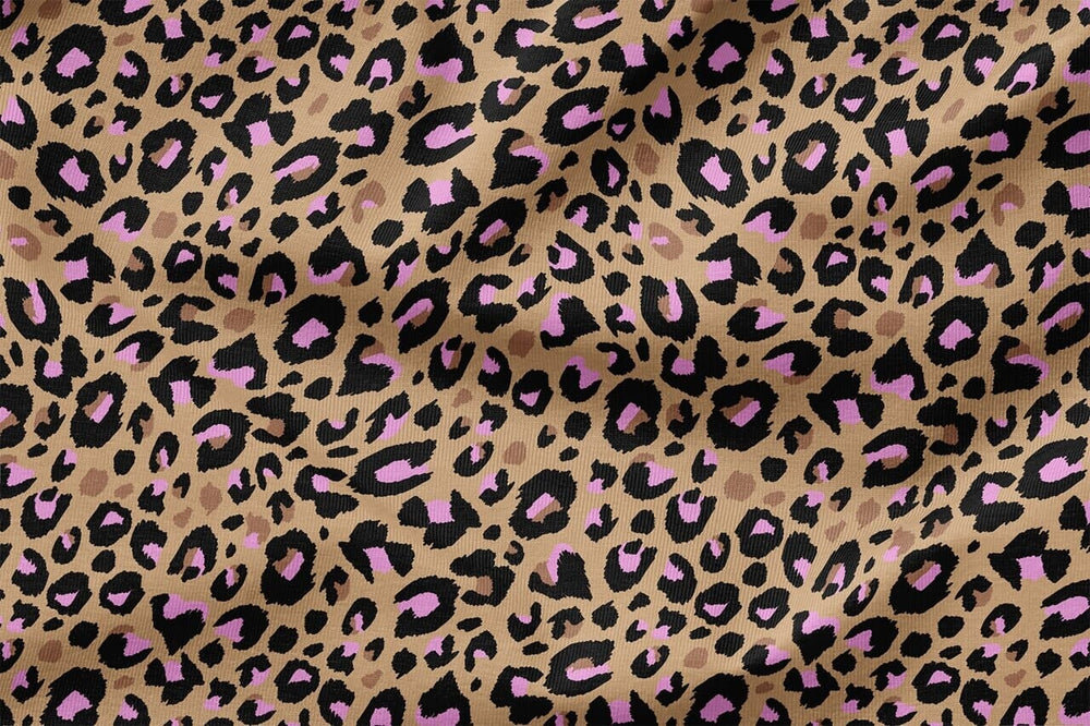 Toffee Pink Leo – French Terry | Exklusiv bei Fadenwunsch fadenwunsch 