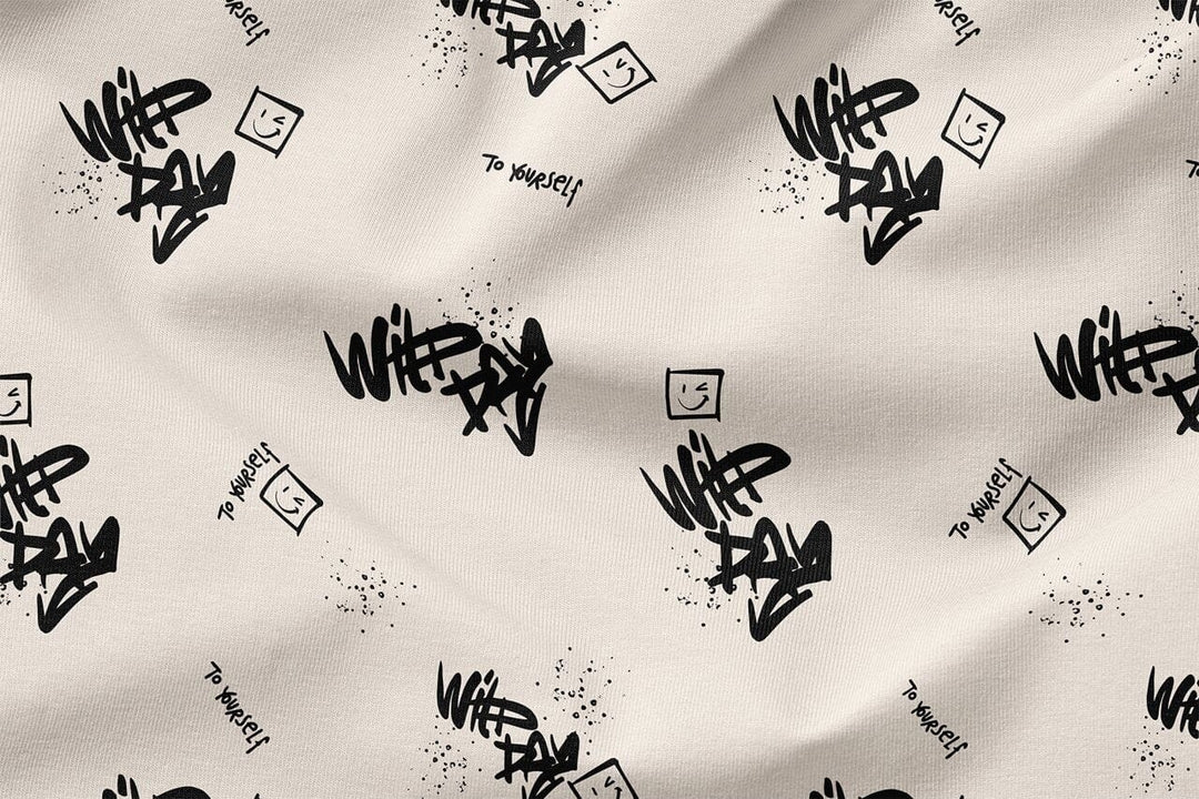 Vorbestellung | "Wild Day - Solo - Creme / Schwarz" fadenwunsch 