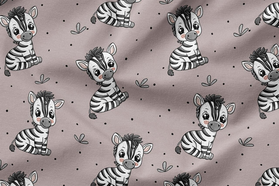 Vorbestellung | "Zebra Zib - Altrosa hell" fadenwunsch 