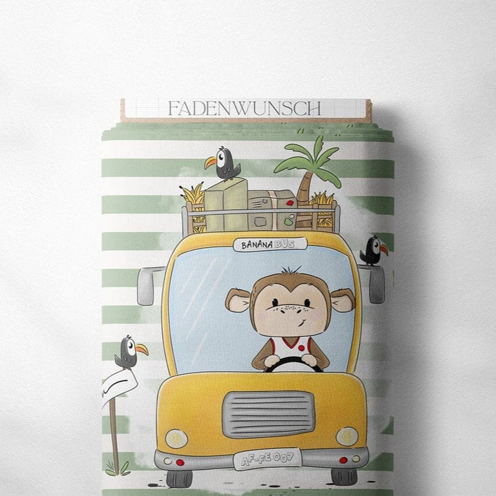 Jersey "Affe - Banana Bus - Panel" fadenwunsch 