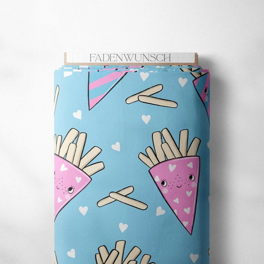 Jersey „Pommes Fritten - Pink" fadenwunsch 
