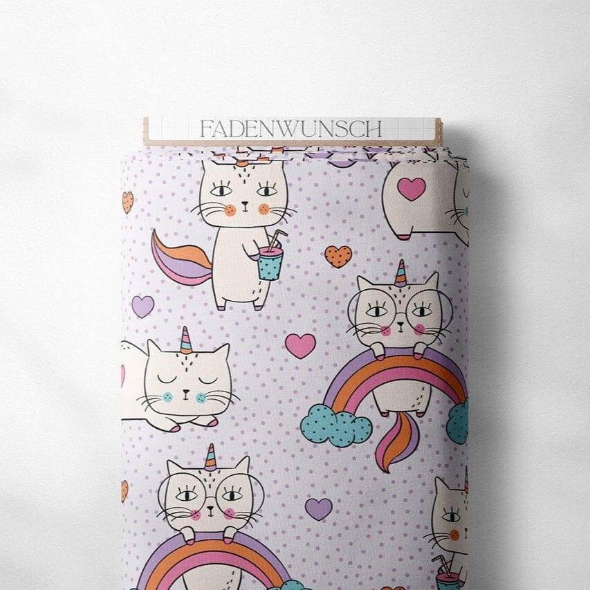 "Unicorn Kitty - Punkte" fadenwunsch 