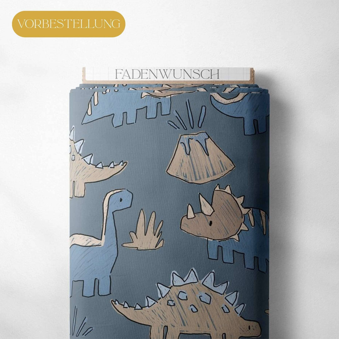 Vorbestellung | "Dino Scratch - Blau" fadenwunsch 