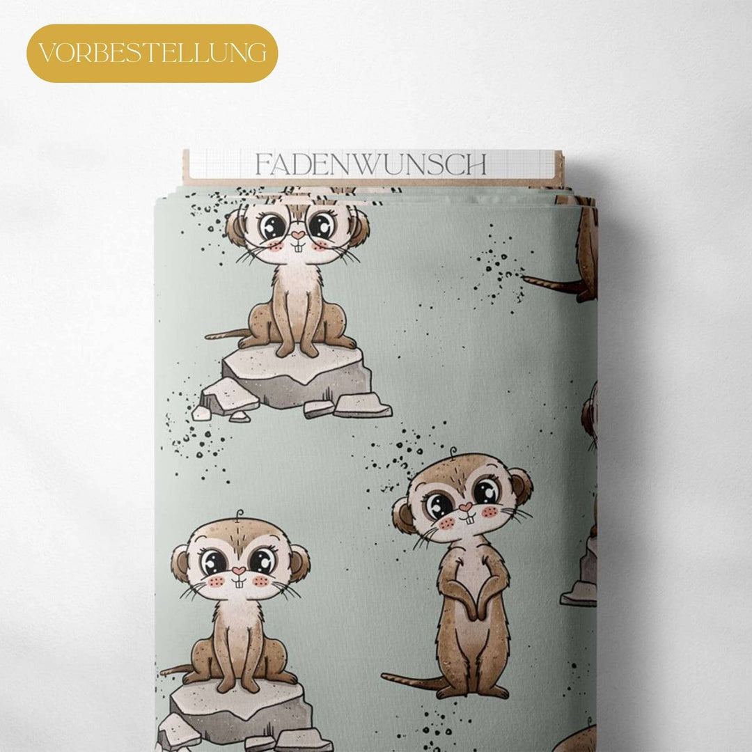Vorbestellung | "Erdmännchen - Mint" fadenwunsch 