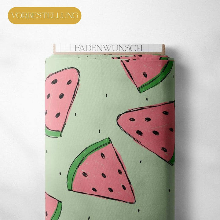 Vorbestellung | "Melonen Scratch - Hellgrün" fadenwunsch 
