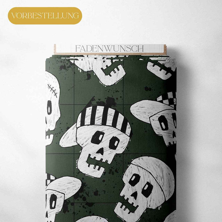 Vorbestellung | "Skeletti" | Halloween Stoffe 2025 fadenwunsch 