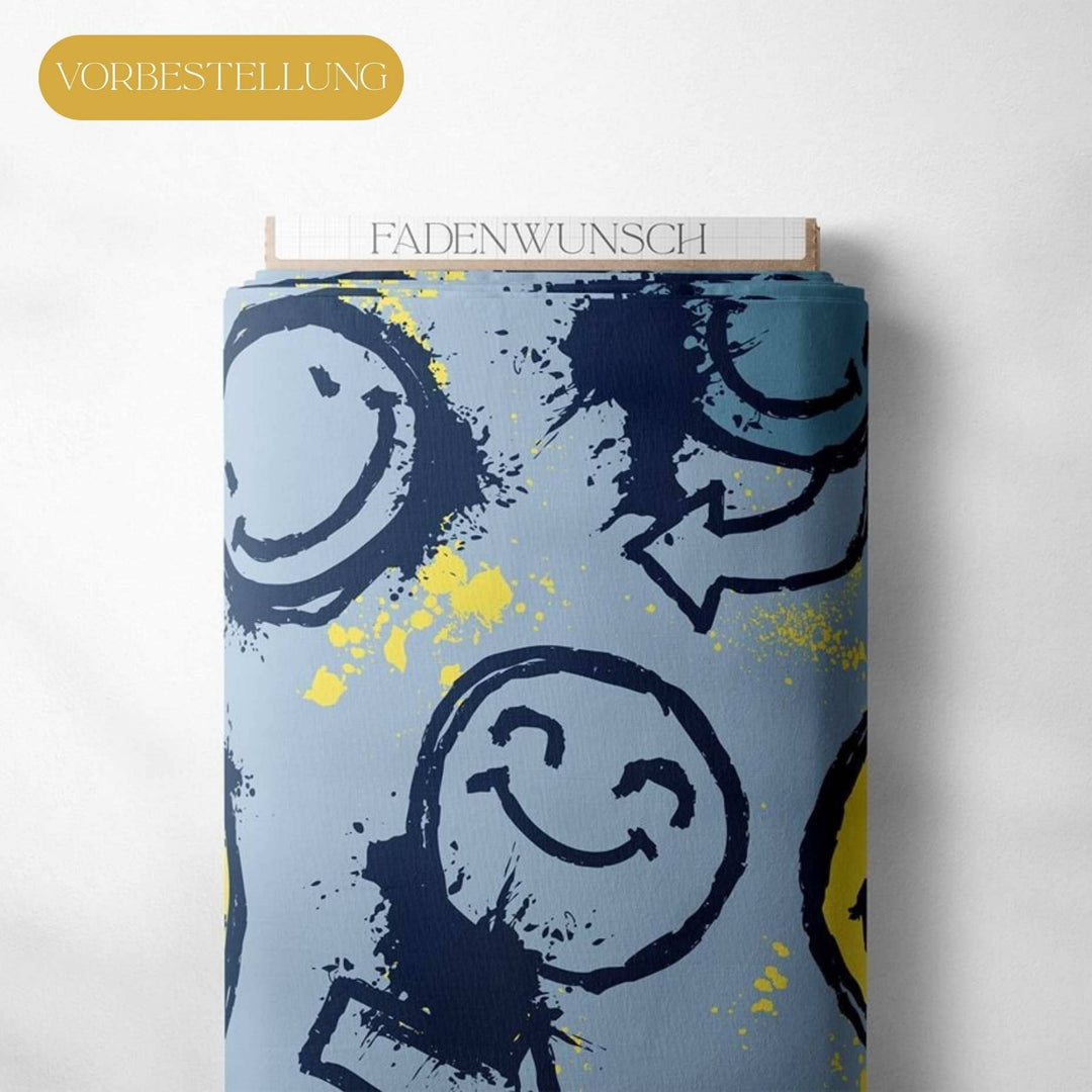 Vorbestellung | „Smile Scratch - Electric Blue" fadenwunsch 